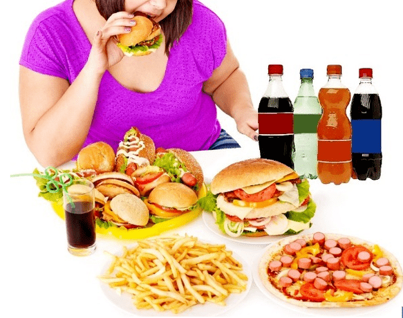 Prohibited products in a protein diet