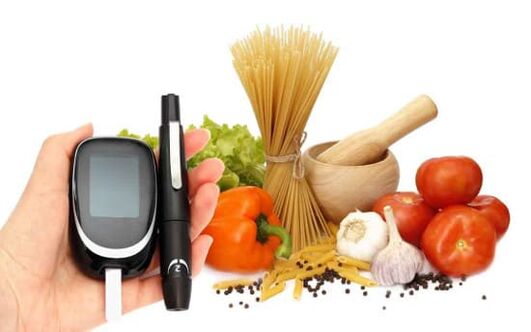 features of the diet for diabetes mellitus